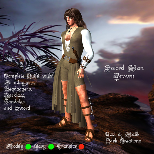 Sword Man Brown