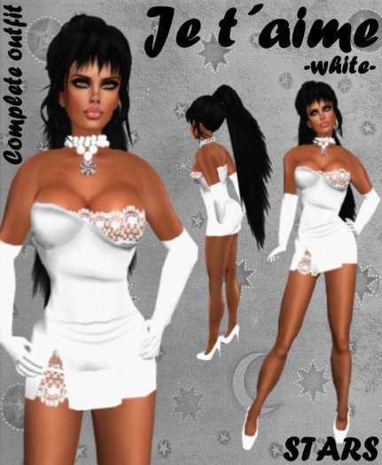 STARS - Je t'aime  -white-