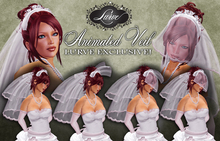 *Lurve* Buds and Bows Animated Veil