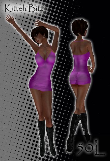 ::Kitteh Bitz:: Mini Dress (pink)