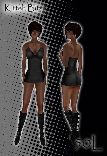 ::Kitteh Bitz:: Mini Dress (black)