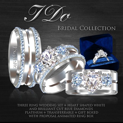 Exquisite I Do Platinum Bridal Collection