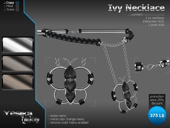 ..:: Yesika Factory ::.. Ivy Necklace (Box)