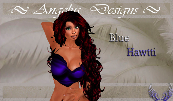 Angelus Designs-blue hawtti