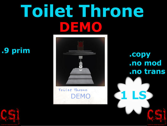 Toilet Throne DEMO (box)