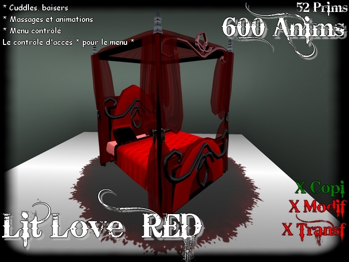 Lit RED ..