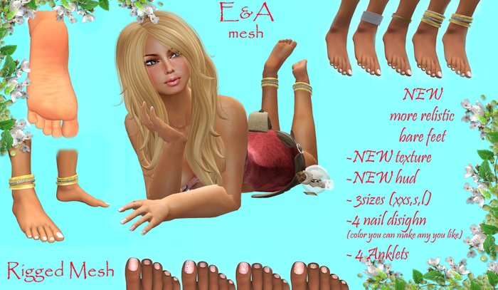 E&A mesh feet