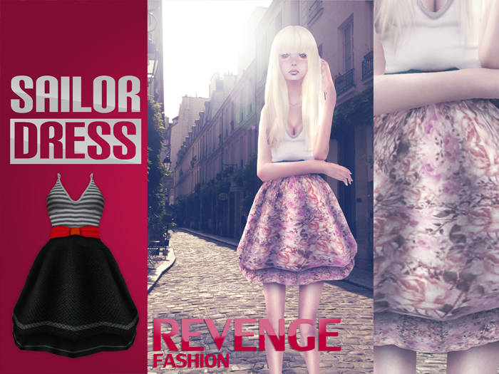 Revenge Store Sailor Dress