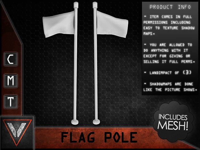 Virown! - Flag Pole FULL PERM