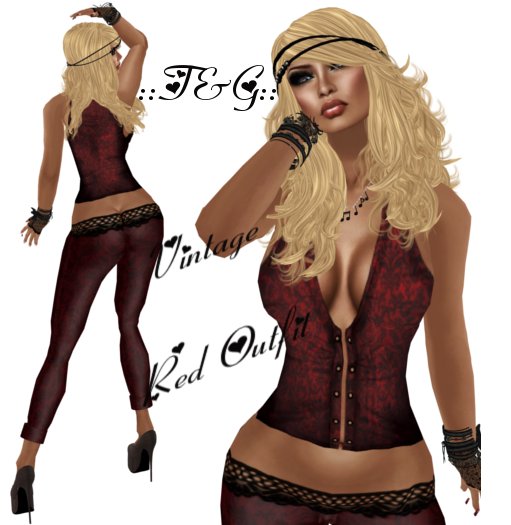 ::T&G::Vintage Outfit Red::