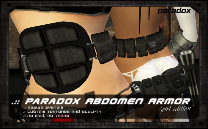 Paradox Abdomen Armor