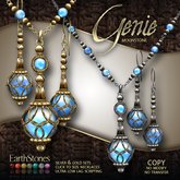 EarthStones Genie Jewelry Sets - Moonstone