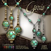 EarthStones Genie Jewelry Sets - Opal