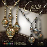 EarthStones Genie Jewelry Sets - Spectrolite