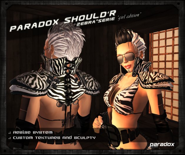 Paradox Should'R Zebra Serie BOX