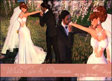 {Ms. B. Designs} White Lace and Promises