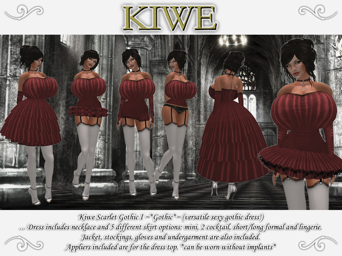 Kiwe Scarlet Gothic I for Prim B's