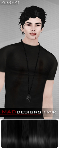 MADesigns HAIR ~ ROBERT ~ Black