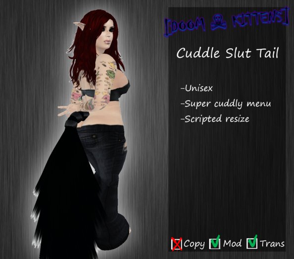 [DK] Cuddle Sluｲ Black  