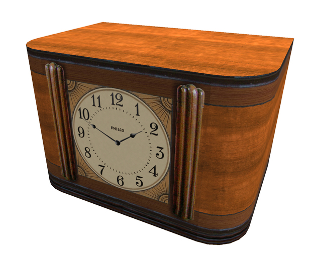 Golden Brown clock - Abune