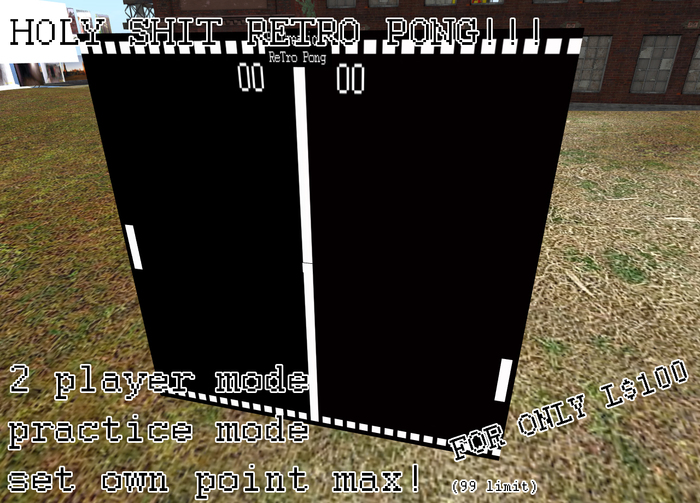 [BB] Retro pong boxed