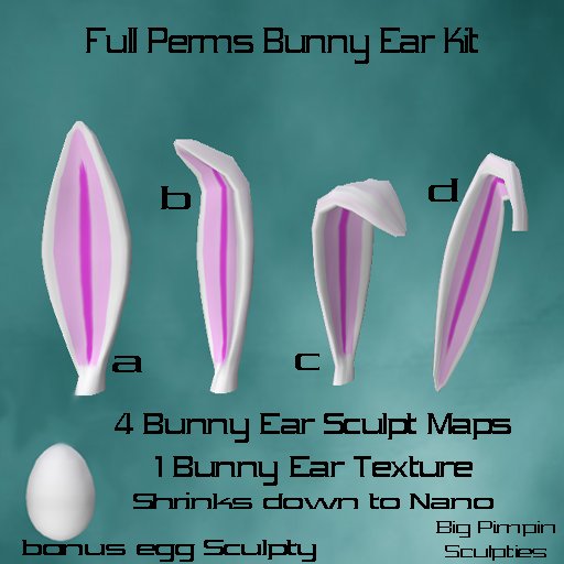 BP - Full Perms Bunny Ear Kit
