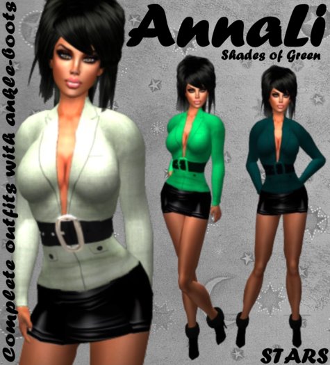 STARS - AnnaLi - Shades of Green