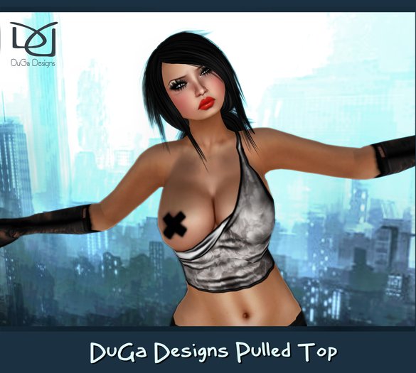 .:DuGa Designs:. Pulled Top Grey 