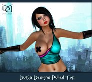 .:DuGa Designs:. Pulled Top Turqoise 