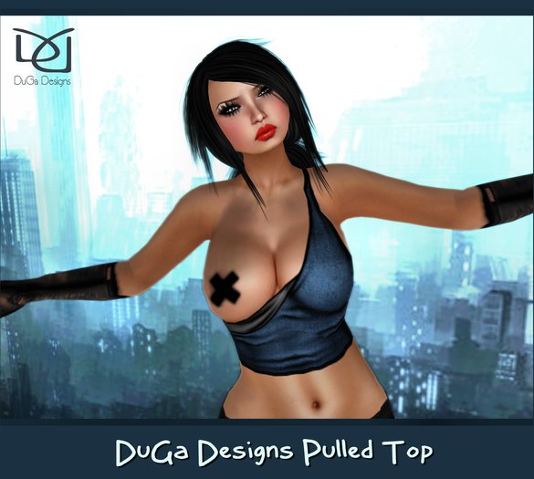 .:DuGa Designs:. Pulled Top Blue 