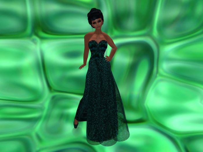 St Patricks Gown (w/ Shoes)