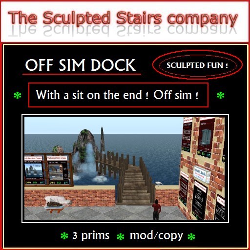 OFF SIM PIER or DOCK BOXED