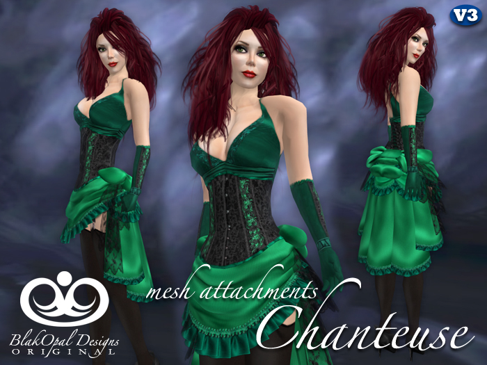 Chanteuse Dress - Green