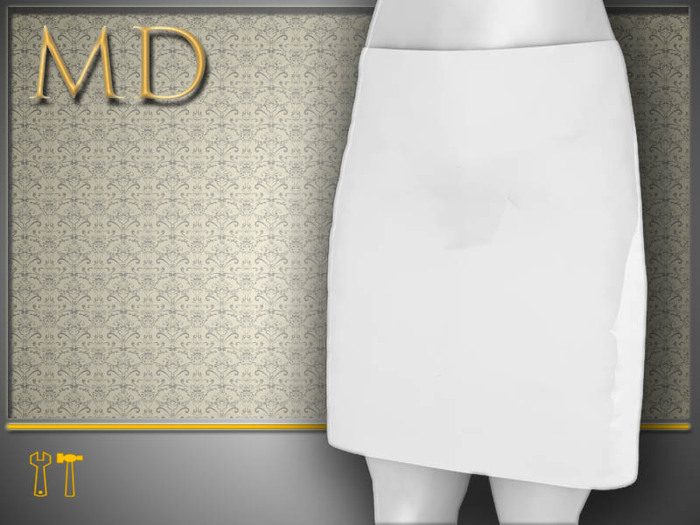 [MD] Mesh Skirt#1 FULL PERM (Mesh+AO+UV+Alpha)