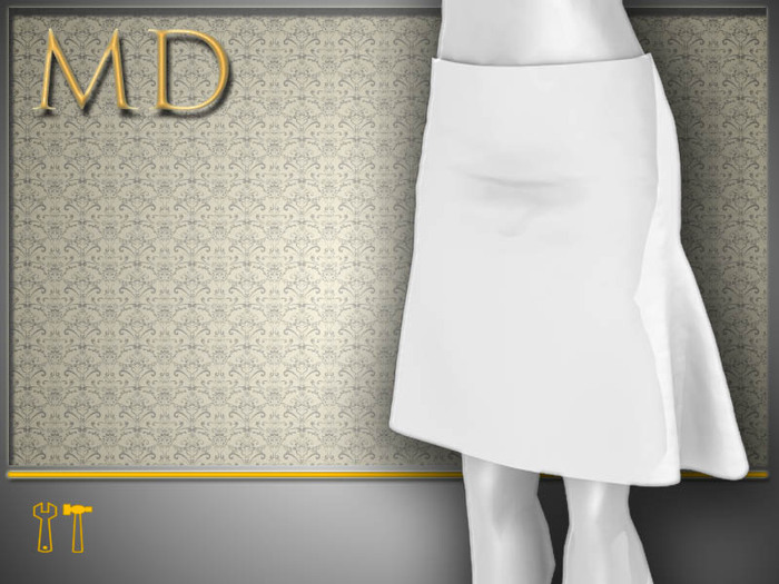 [MD] Mesh Skirt#2 FULL PERM (Mesh+AO+UV+Alpha)