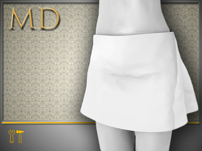 [MD] Mesh Skirt#3 FULL PERM (Mesh+AO+UV+Alpha)