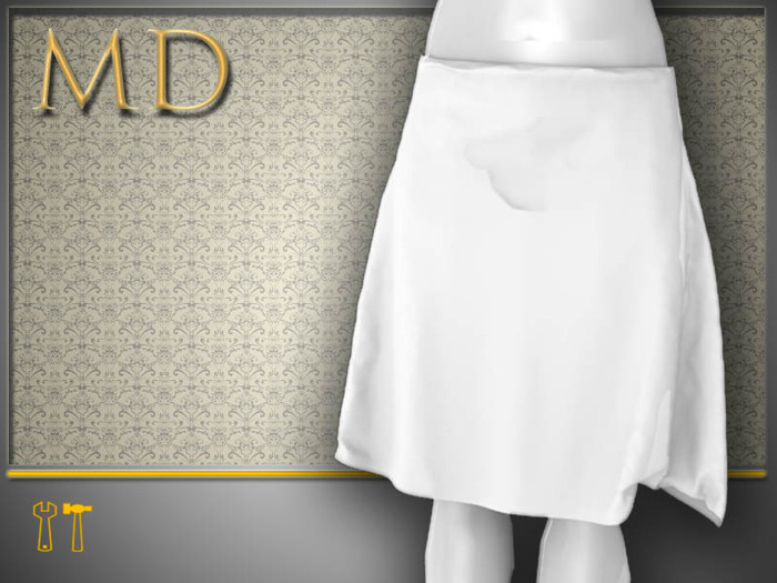[MD] Mesh Skirt#5 FULL PERM (Mesh+AO+UV+Alpha)