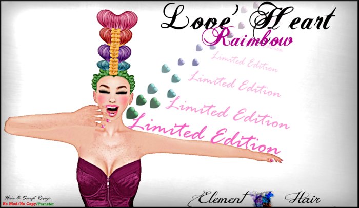 -<E' H>- Love' Heart Raimbow (Limited Edition) PROMO