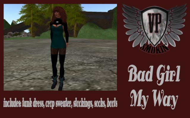 Bad Girl My Way teal