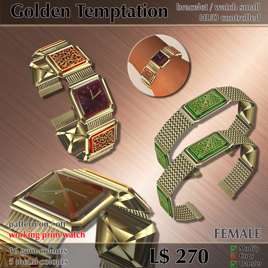 Golden Tempation Bracelet small
