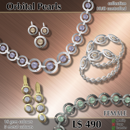Orbital Pearls collection