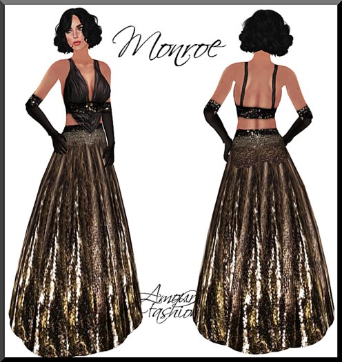 Amour Fashion - Monroe Gown - Mocha