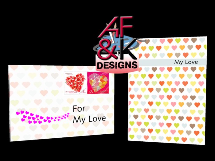 AF&K Designs - My Love Greeting Card