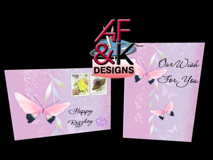 AF&K Designs - Rezzday Our Wish Greeting Card