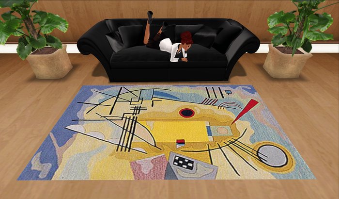 Modern Abstract Rug 4 