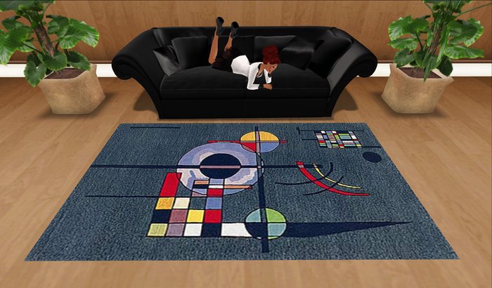 Modern Abstract Rug 3