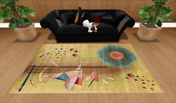 Modern Abstract Rug 1