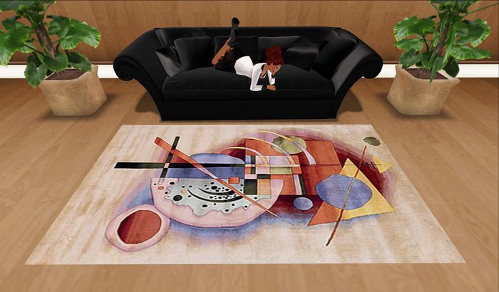 Modern Abstract Rug 2