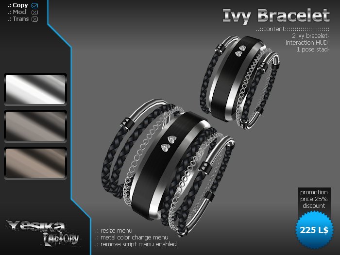 ..:: Yesika Factory ::.. Ivy Bracelet (Box)