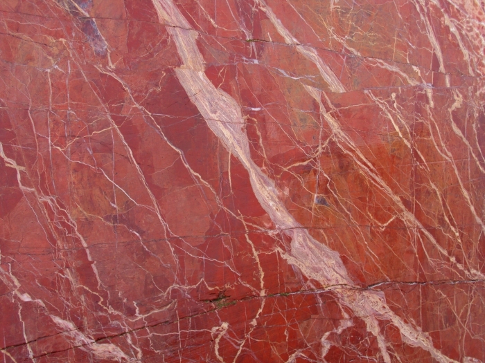 damasc red Carrara marble 